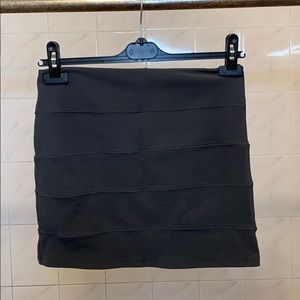 Grey Bandage Mini Skirt - Small